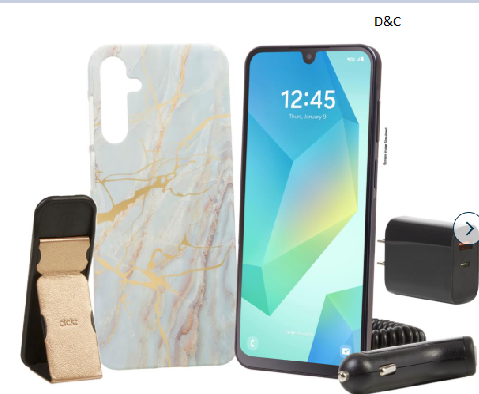 Samsung Galaxy A16 5G Tracfone w/1,500 Talk & Text & 4.5GB Data Bundle