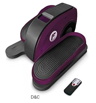 FitNation by Echelon Pedal Pro Plus Motorized Seated Elliptical, Purple