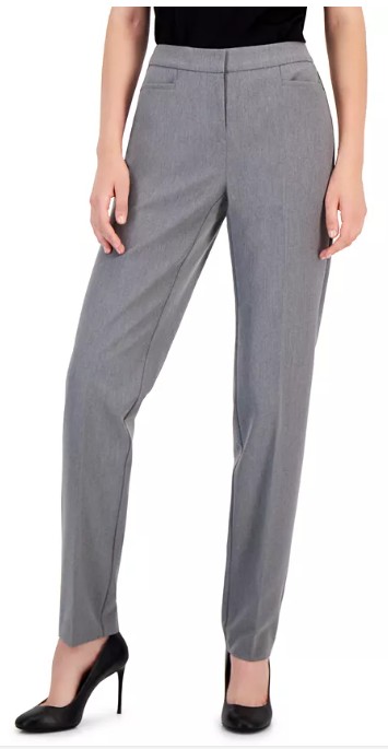 Women’s Mid-Rise L-Pocket Straight-Leg Pants, Regular, Long & Short Lengths