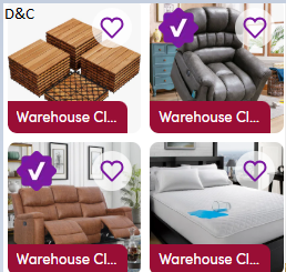 WAYFAIR WEARHOUSE CLEAROUT SALE