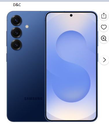 Samsung Galaxy S25 128GB US Version, Unlocked Android Smartphone with 50MP Camera, 8K Video, Long Battery, Navy