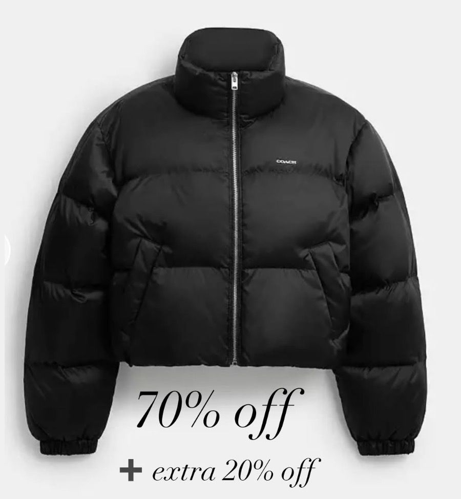 Short Cropped Puffer Jacket