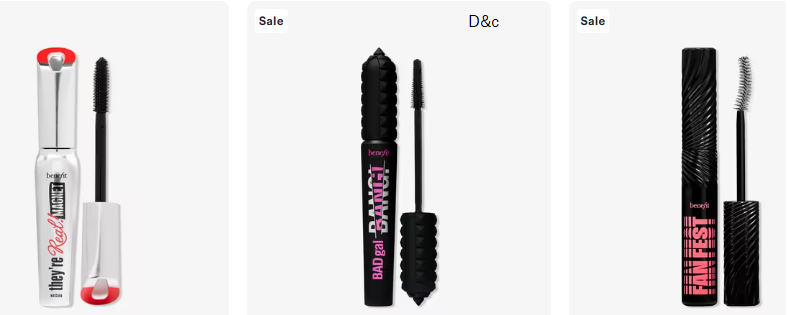 Ulta Today Only 50% off Benefit mascarasFull size Benefit Cosmetics mascaras forNational Lash Day.