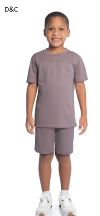 Athletic Works Boy’s Active Short Sleeve T-Shirt and Short Set, Sizes 4/5-18