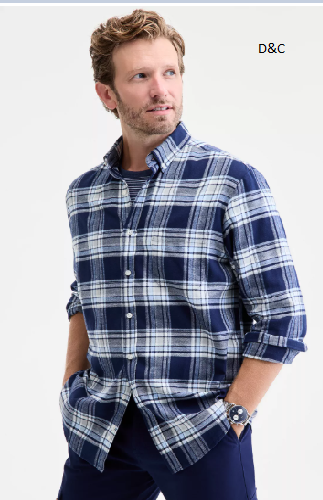 Men’s Regular-Fit Flannel Shirt