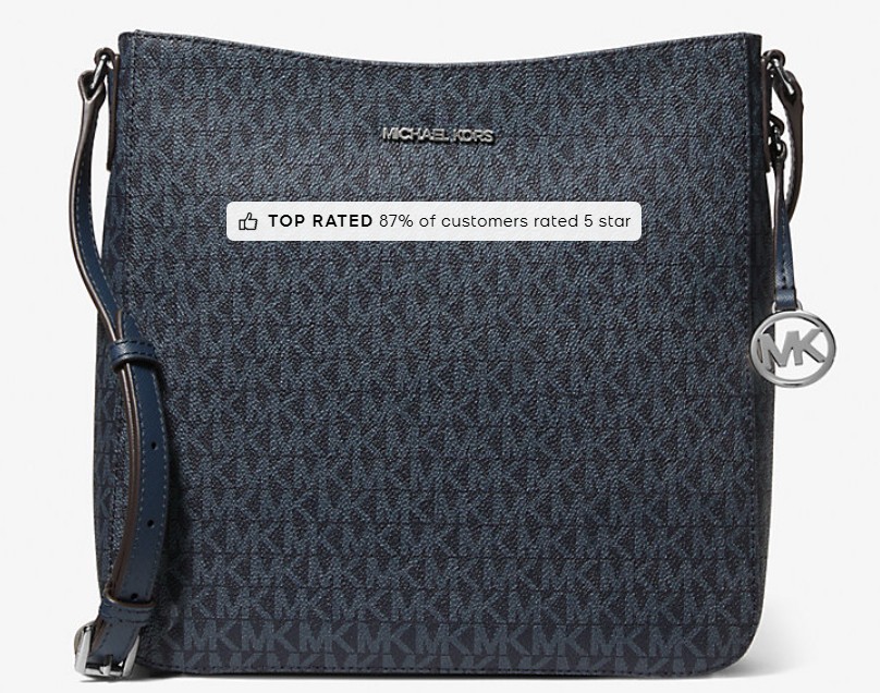 Jet Set Travel Large Logo Messenger Bag