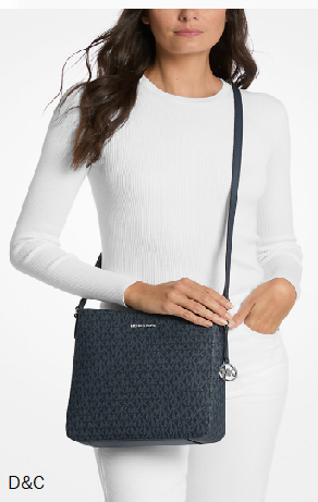 Jet Set Travel Large Logo Messenger Bag