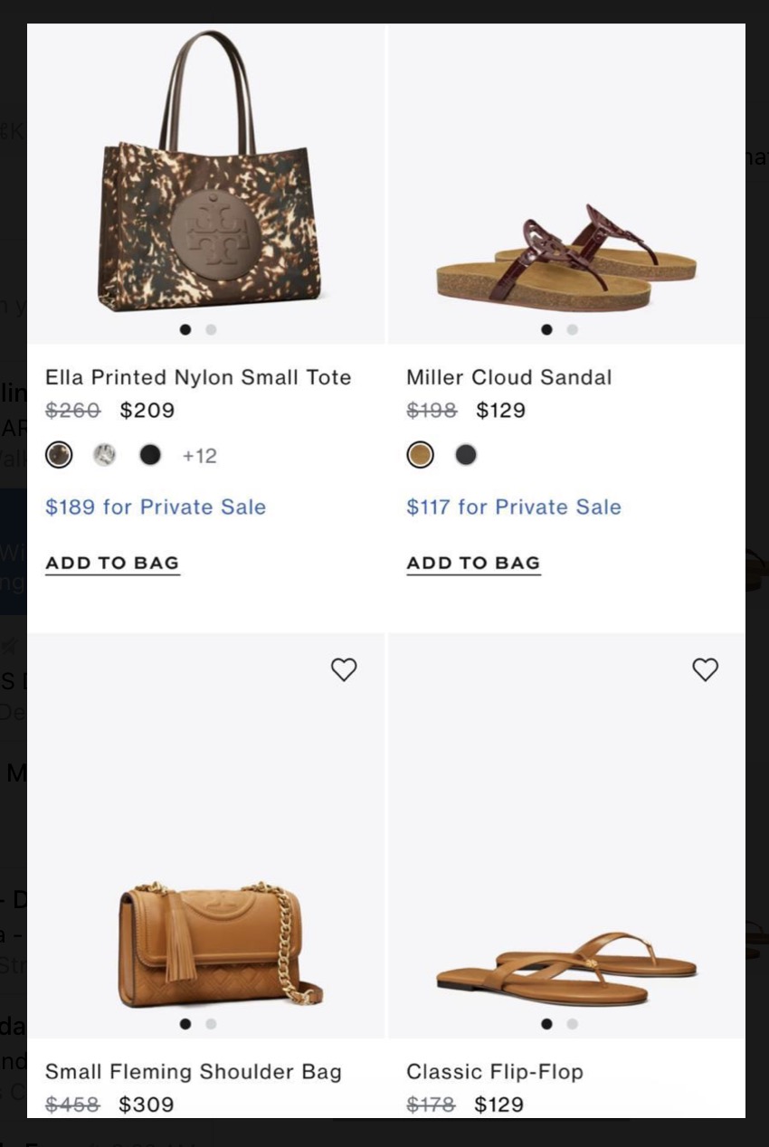 Tory Burch Private Sale — Up to 50%