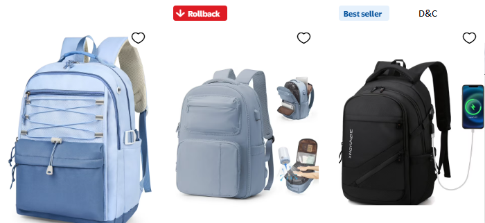 anti theft travel backpack