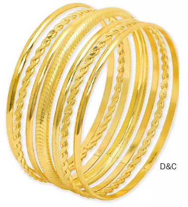 7-Pc. Layered Bangles Set