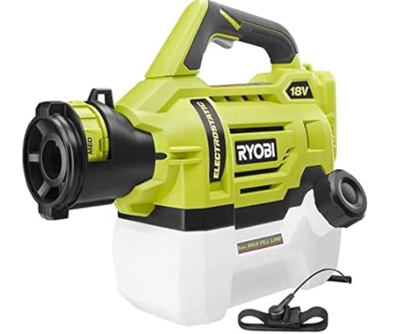 RYOBI ONE+ 18V Cordless Electrostatic 0.5 Gal. Sprayer (Tool Only), P2809BTL -Choose Style