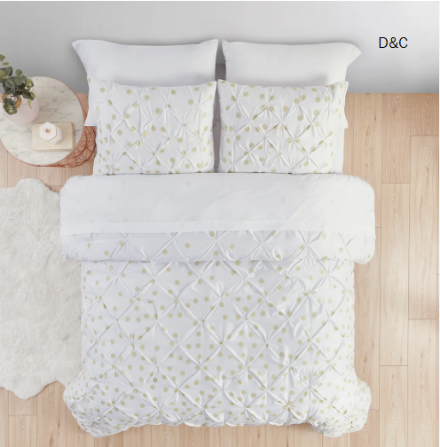 Microfiber Modern and Contemporary 7 Piece Comforter Set