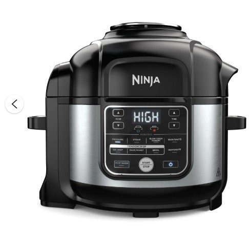 Ninja Foodi 10-in-1 PRO 6.5 Qt Pressure Cooker w/ TenderCrisp Technology, Air Fryer, OS300 Stainless