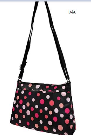 Bueno of California Nylon Zip Crossbody Bag