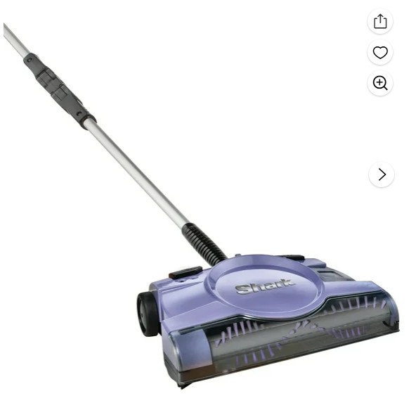 Shark Cordless Floor and Carpet Sweeper, 12 in. Cleaning Path, Motorized Brushroll, Edge Cleaning, Pet-Friendly, V2945Z