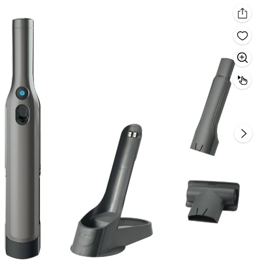 Shark Cordless Handheld Vacuum, Powerful Suction, High-Speed Brushless Motor, Ultra-Lightweight, Easy Emptying & Charging Dock, Graphite WV200