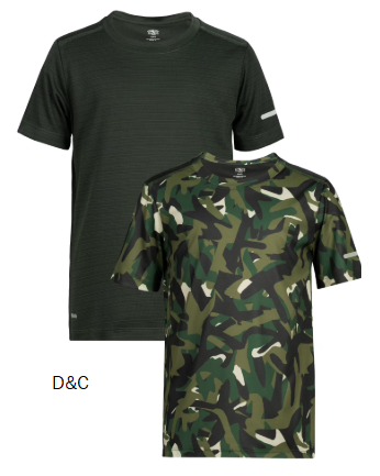 Athletic Works Boy’s Active Short Sleeve T-shirt 2-Pack, Sizes 4/5-