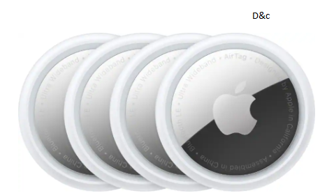 Apple – AirTag (4-Pack) (1st Generation) – 2021 – Silver