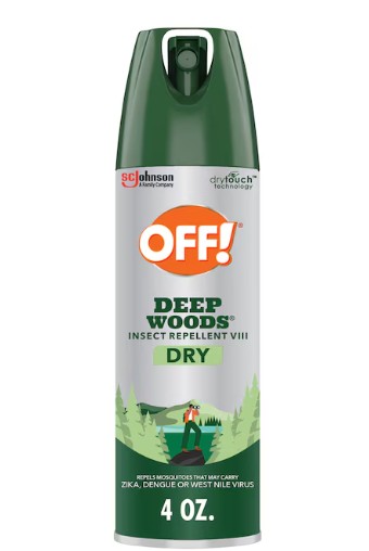 Off! 4 Ounce(s) Deep Woods Outdoor Spray