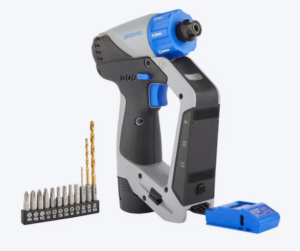 Dremel Blueprint 12-volt 1/4-in Keyless Brushless Cordless Drill ( 1 -Batteries Included, and Charger Included )
