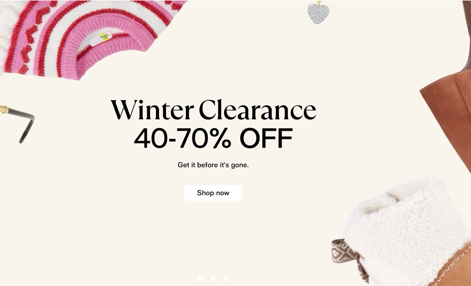 Macy’s Winter Clearance: Up to 70% OFF