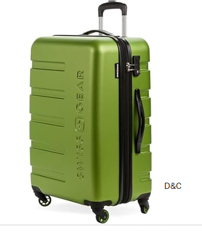 SwissGear 7366 Signature Hardside Expandable Luggage with Spinner Wheels, TSA Lock,