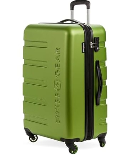 SwissGear 7366 Signature Hardside Expandable Luggage with Spinner Wheels, TSA Lock,