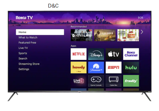 Pioneer – 75″ Class LED 4K UHD Smart Roku TV