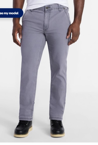 Brahma Men’s Straight Leg Canvas Pants