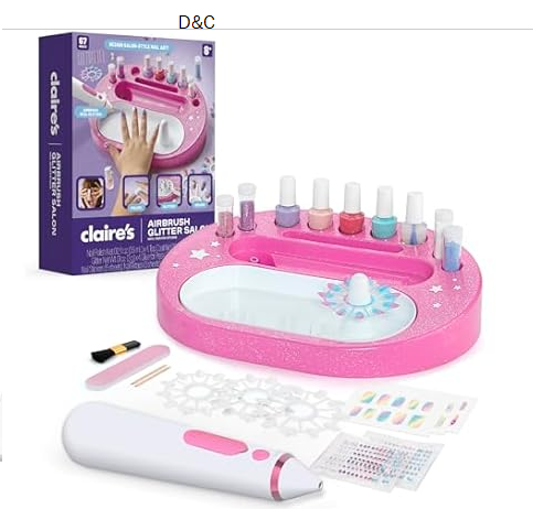 Claire’s Claire’s Kids Nail Art Kit, 67-Piece Air