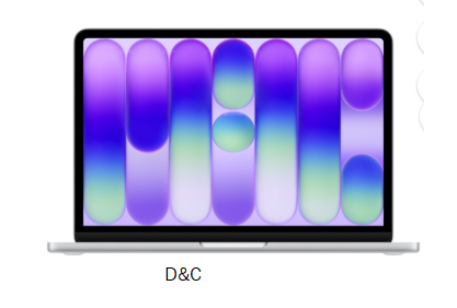 Apple MacBook Neo 13-inch Apple A18 Pro chip with 6‑core CPU and 5‑core GPU, 8GB, 256GB SSD, Magic Keyboard – Silver