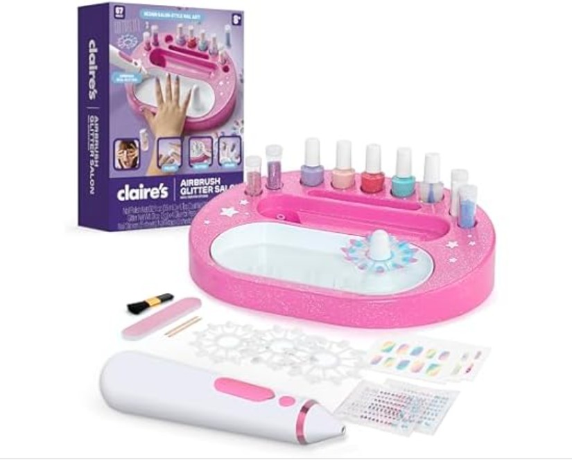 Claire’s Claire’s Kids Nail Art Kit, 67-Piece Air