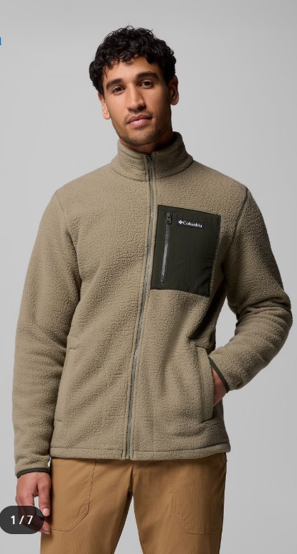Men’s Jasper Ridge™ Pebbled Full Zip Fleece