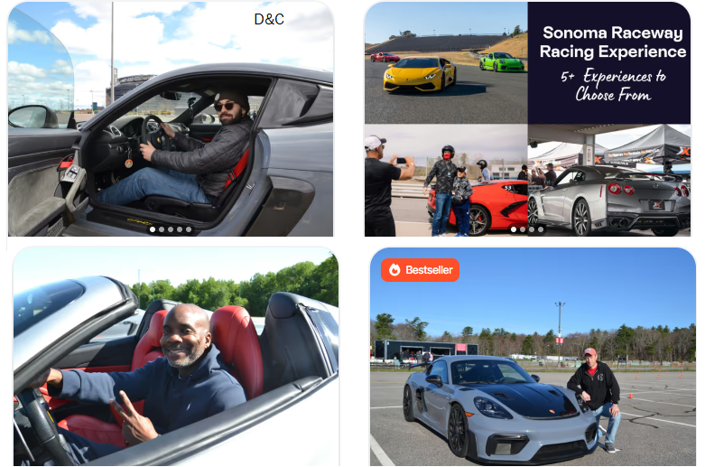 Driving Experience RaceTracks SuperCars NASCAR Dune Rides