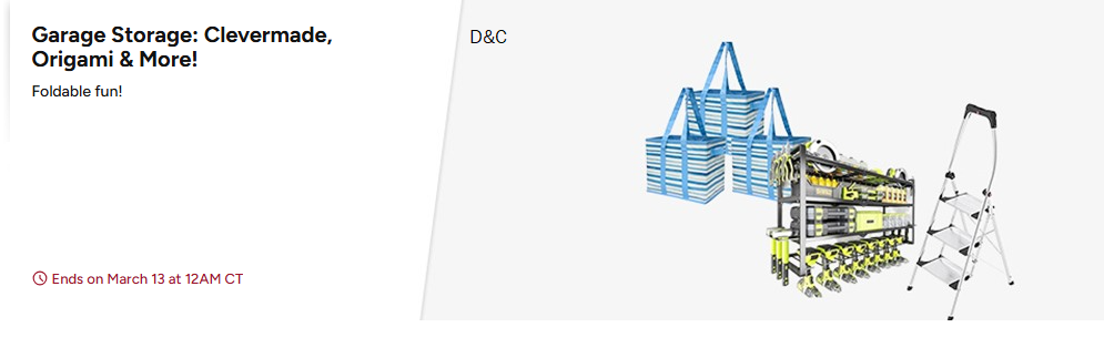 Garage Storage: Clevermade, Origami & More!