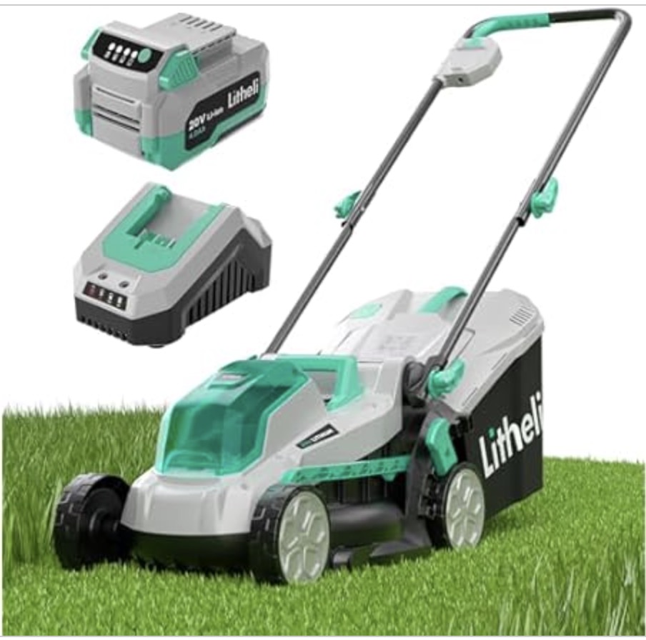 Litheli Electric Cordless Lawn Mower