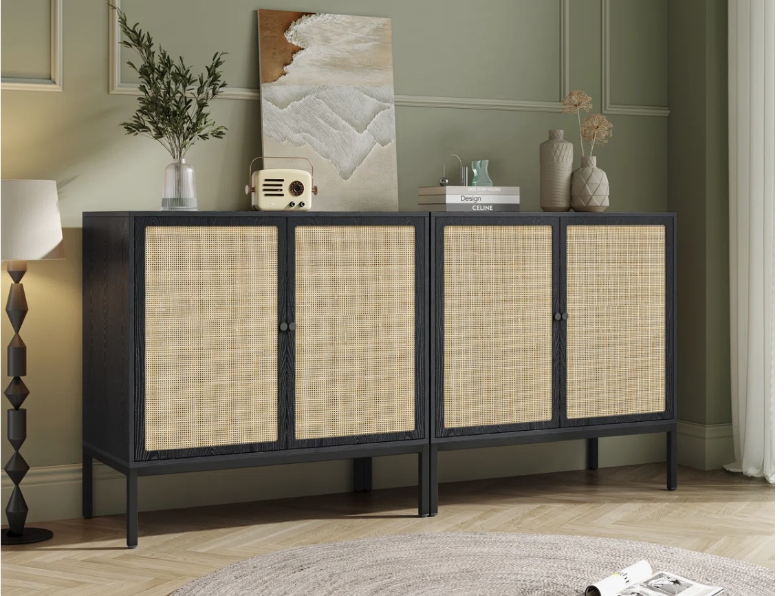 Acelynn 31.5” Wide Sideboard (Set of 2)