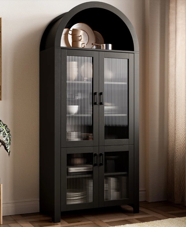 Arched Display Cabinet