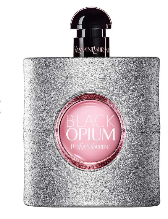 Black Opium Eau de Parfum Glitter with Marshmallow & Coffee