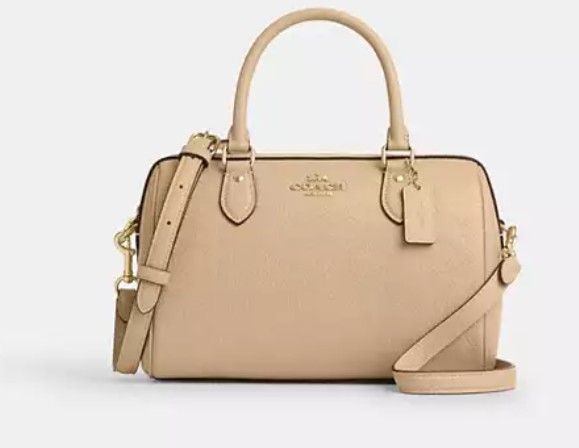 Rowan Satchel Bag In Signature Leather