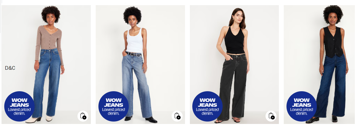 Old Navy Jeans Sale 42% off