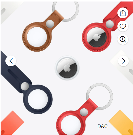 Apple AirTag (1st Generation) – 1 Pack Item Tracker with Apple Find My, Bluetooth Key, Wallet & Luggage Finder, One-Tap iPhone/iPad Setup