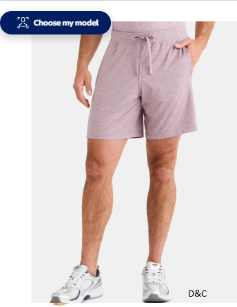 Athletic Works Men’s and Big Men’s Soft ButterCore Shorts, 6″ & 8″ Inseams, Sizes XS-5XL