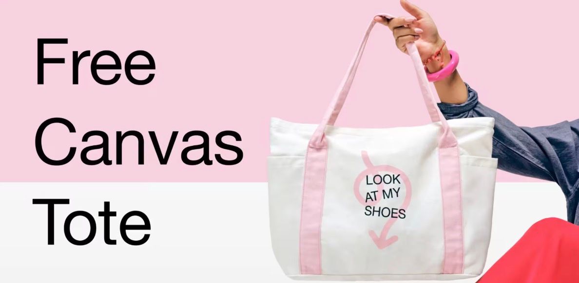 DSW: In Stores & Online With your $59 purchase + code FREETOTE