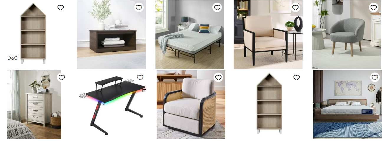 Furniture clearance sale