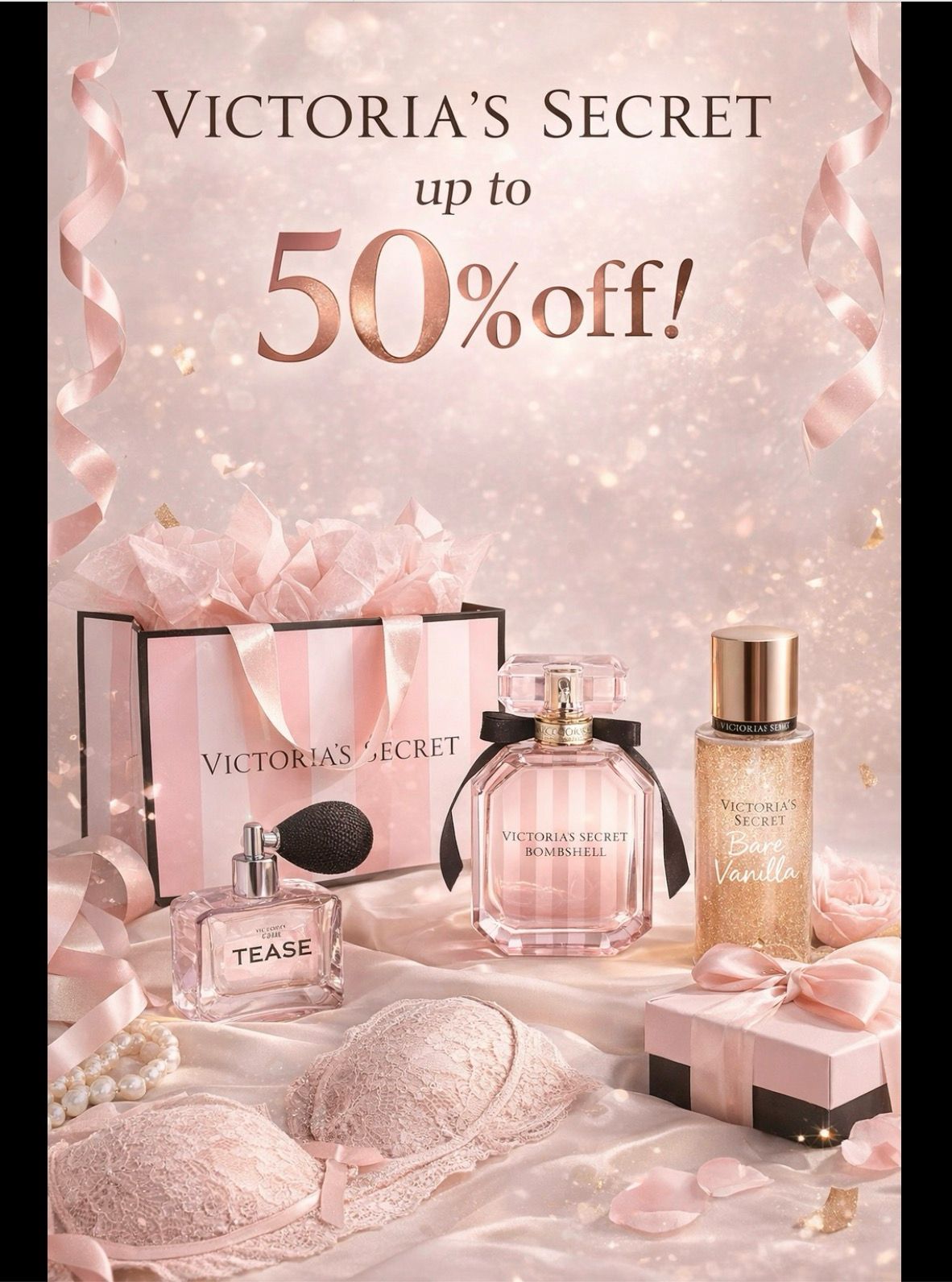 Victoria Secret: Up To 50% Off Sale