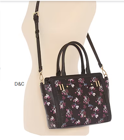 Liz Claiborne Mini Tuxedo Tote Bag