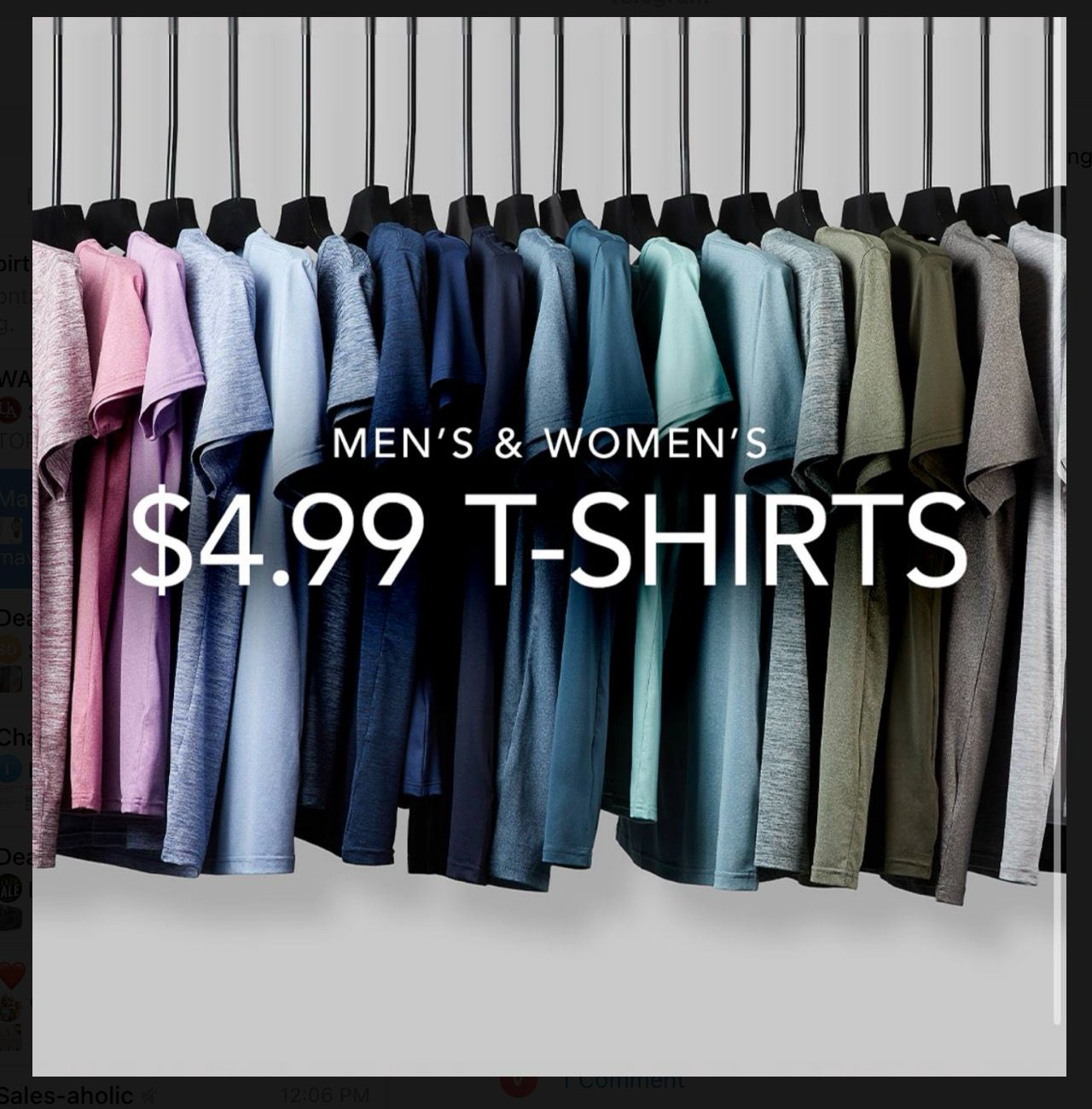 32 Degrees Men’s & Women’s T-Shirts for $4.99 only