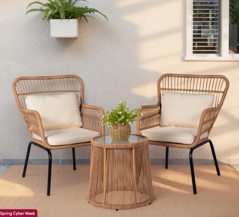 Dawna 3 Piece Seating Group with Cushions