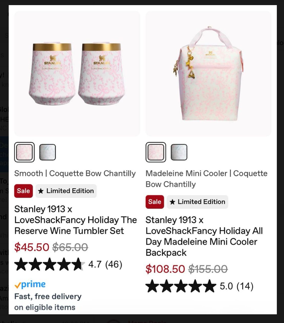 Stanley 1913 x LoveShackFancy Holiday Quencher® H2.0 FlowState™ Tumbler